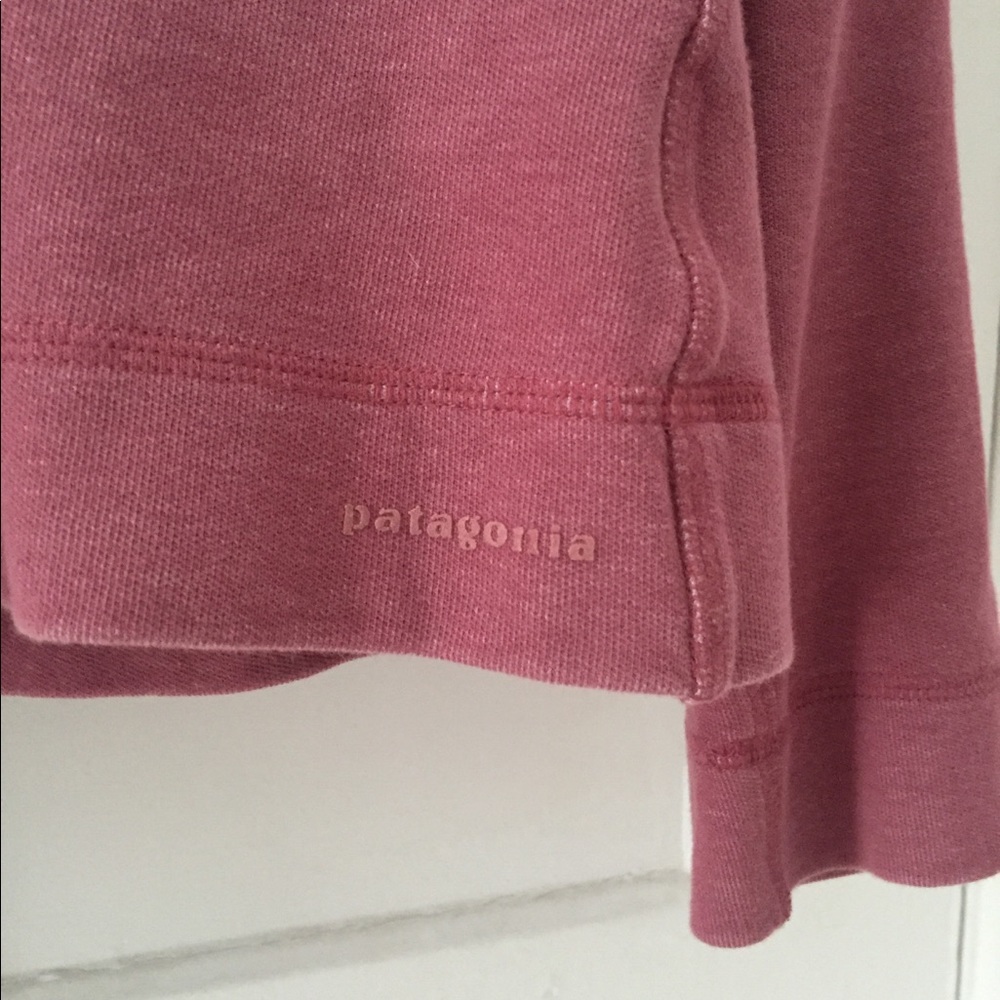 Dusty pink Patagonia long sleeve